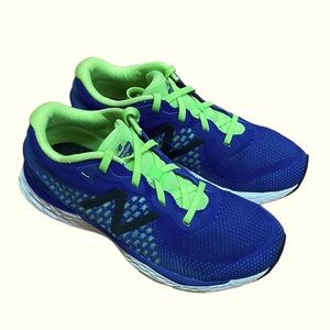New Balance 880 Fresh Foam Women’s Blue and Green Running Shoe Sneaker Size 5.5